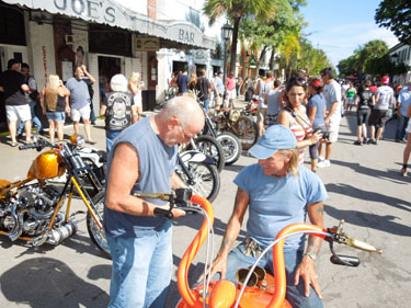 Poker Run 2012 photo - Duval Street, Key West